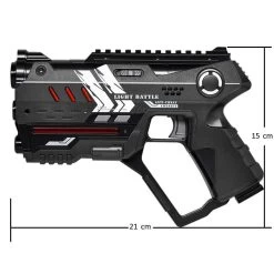 2 Connect Laserguns Metallic Groen/grijs + 2 Connect Vesten 9 2 Connect Laserguns Metallic Groen/grijs + 2 Connect Vesten -Goedkope Speelgoed 2 connect laserguns metallic groen grijs 2 connect vesten 2