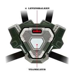 2 Connect Laserguns Metallic Groen/grijs + 2 Connect Vesten 11 2 Connect Laserguns Metallic Groen/grijs + 2 Connect Vesten -Goedkope Speelgoed 2 connect laserguns metallic groen grijs 2 connect vesten 4