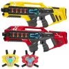 2 Connect Mega Blasters + 2 Connect Vesten - Geel/Rood -Goedkope Speelgoed 2 connect mega blasters 2 connect vesten geel rood