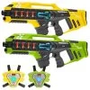 2 Connect Mega Blasters + 2 Connect Vesten - Groen/Geel -Goedkope Speelgoed 2 connect mega blasters 2 connect vesten groen geel