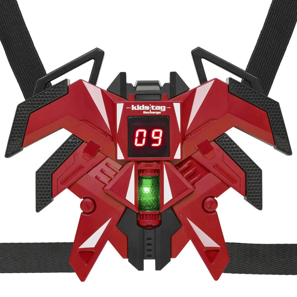 2 KidsTag Recharge P2 Laserguns + 2 Display Vesten Rood/blau 6 2 KidsTag Recharge P2 Laserguns + 2 Display Vesten Rood/blau - Afbeelding 4