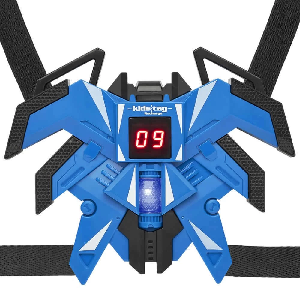 2 KidsTag Recharge P2 Laserguns + 2 Display Vesten Rood/blau 7 2 KidsTag Recharge P2 Laserguns + 2 Display Vesten Rood/blau - Afbeelding 5