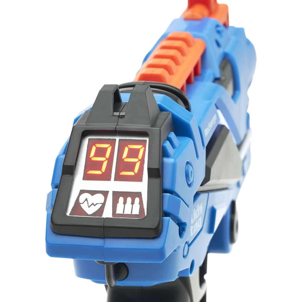 2 KidsTag Recharge P2 Laserguns + 2 Display Vesten Rood/blau 9 2 KidsTag Recharge P2 Laserguns + 2 Display Vesten Rood/blau - Afbeelding 7