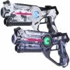 2 Light Battle Active Camo Laserguns - Grijs/Wit -Goedkope Speelgoed 2 light battle active camo laserguns grijs wit