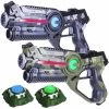 2 Light Battle Active Laserguns Camo Groen/Grijs + 2 Targets -Goedkope Speelgoed 2 light battle active laserguns camo groen grijs 2 targets