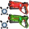 2 Light Battle Active Laserguns - Oranje/Groen + 2 Vesten 2 2 Light Battle Active Laserguns - Oranje/Groen + 2 Vesten -Goedkope Speelgoed 2 light battle active laserguns oranje groen 2 vesten