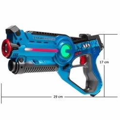 2 Light Battle Active Laserpistolen - Wit/Blauw + 2 Targets 12 2 Light Battle Active Laserpistolen - Wit/Blauw + 2 Targets -Goedkope Speelgoed 2 light battle active laserpistolen wit blauw 2 targets 2