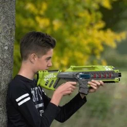 2 Light Battle Connect Laser Game Mega Blasters - Groen/Rood -Goedkope Speelgoed 2 light battle connect laser game mega blasters groen rood 4