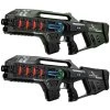 2 Light Battle Connect Mega Blasters - Metallic Groen/Grijs -Goedkope Speelgoed 2 light battle connect mega blasters metallic groen grijs