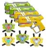 4 Connect Laserguns Geel/Groen + 4 Connect Vesten -Goedkope Speelgoed 4 connect laserguns geel groen 4 connect vesten