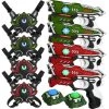 4 KidsTag Laserguns + 4 Vesten Groen/rood + 2 Targets -Goedkope Speelgoed 4 kidstag laserguns 4 vesten groen rood 2 targets