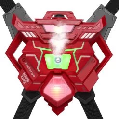 4 KidsTag Recharge P1 Laserguns + 4 Waterdamp Vesten Rood/bl -Goedkope Speelgoed 4 kidstag recharge p1 laserguns 4 waterdamp vesten rood blauw 4