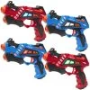 4 KidsTag Recharge P1 Oplaadbare Laserguns Rood/blauw