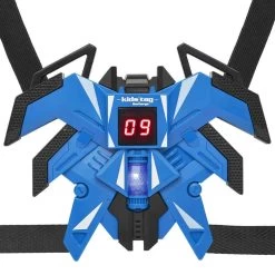 4 KidsTag Recharge P2 Laserguns + 4 Display Vesten Rood/blau -Goedkope Speelgoed 4 kidstag recharge p2 laserguns 4 display vesten rood blauw 4