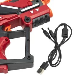 4 KidsTag Recharge P2 Oplaadbare Laserguns Rood/blauw -Goedkope Speelgoed 4 kidstag recharge p2 oplaadbare laserguns rood blauw 3