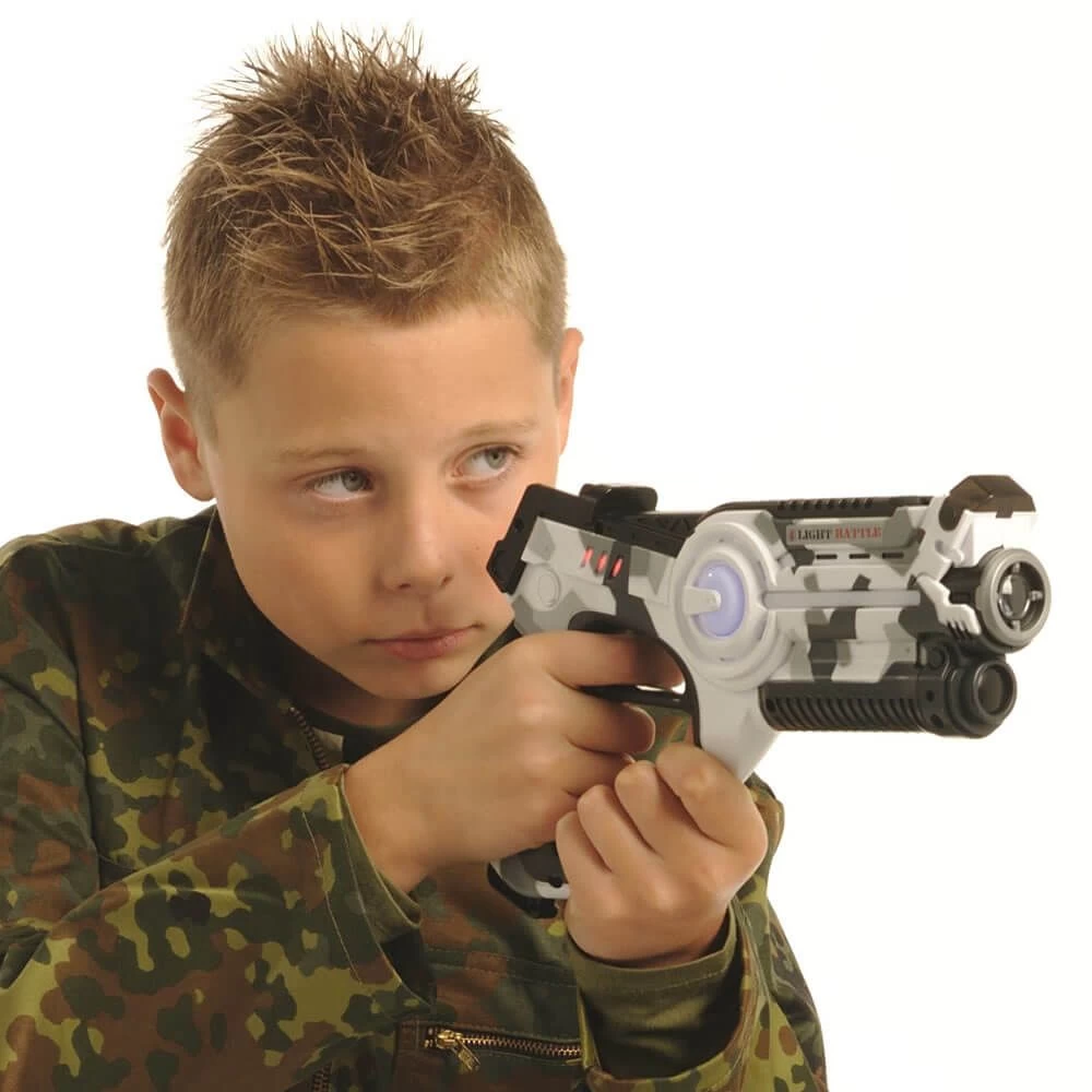 4 Light Battle Active Camo Laser Guns - Grijs/Wit 9 4 Light Battle Active Camo Laser Guns - Grijs/Wit - Afbeelding 7