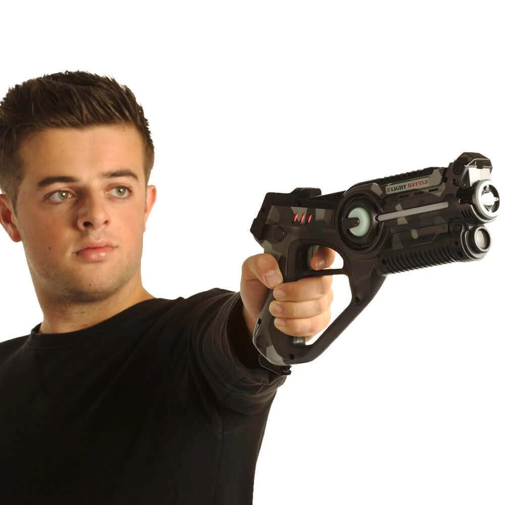 4 Light Battle Active Camo Laserguns - Groen/Grijs 8 4 Light Battle Active Camo Laserguns - Groen/Grijs - Afbeelding 6