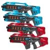 4 Light Battle Connect Lasergame Mega Blasters - Rood/Blauw -Goedkope Speelgoed 4 light battle connect lasergame mega blasters rood blauw