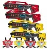 4 Mega Blasters - Rood/Geel + 4 Connect Vesten 1 4 Mega Blasters - Rood/Geel + 4 Connect Vesten -Goedkope Speelgoed 4 mega blasters rood geel 4 connect vesten