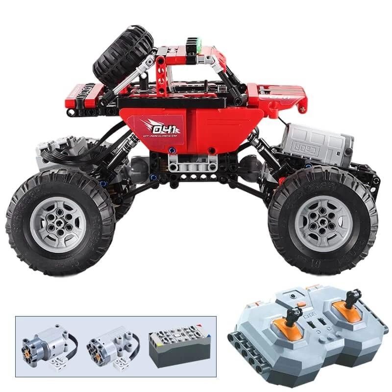 Bestuurbare Off-road Auto - Rood 5 Bestuurbare Off-road Auto - Rood - Afbeelding 3