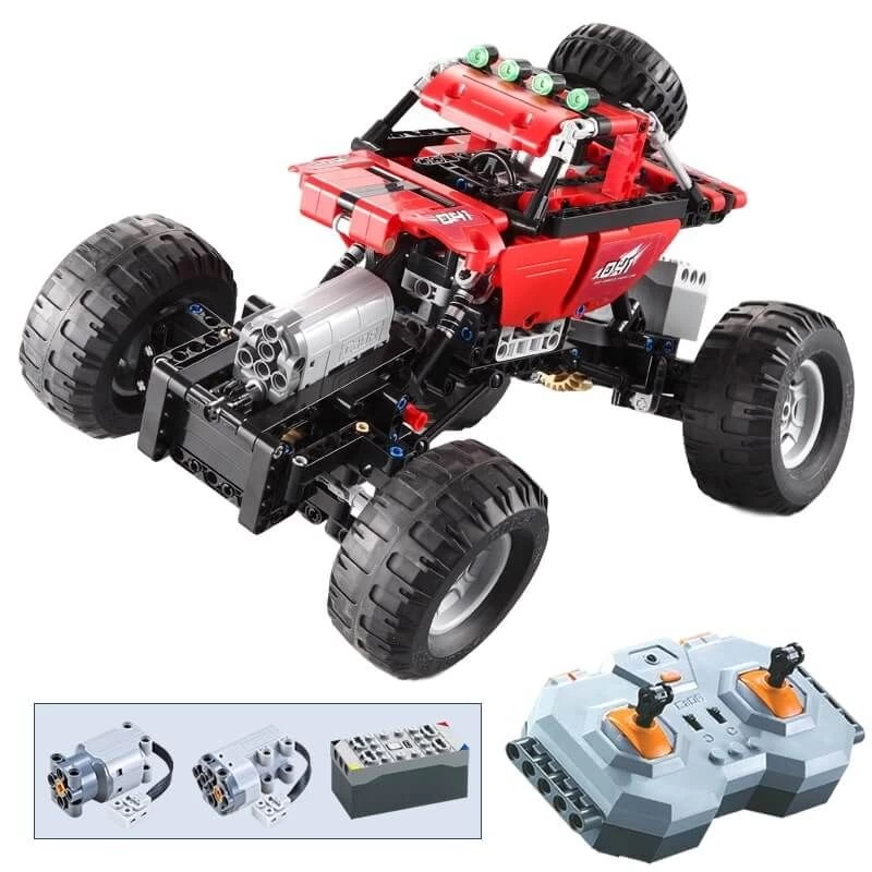 Bestuurbare Off-road Auto - Rood 6 Bestuurbare Off-road Auto - Rood - Afbeelding 4