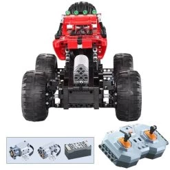 Bestuurbare Off-road Auto - Rood 12 Bestuurbare Off-road Auto - Rood -Goedkope Speelgoed bestuurbare off road auto rood 4