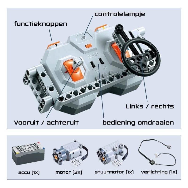 Bestuurbare Off Road Auto XL - Rood 7 Bestuurbare Off Road Auto XL - Rood - Afbeelding 5