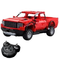 Bestuurbare Pickup Auto - Rood