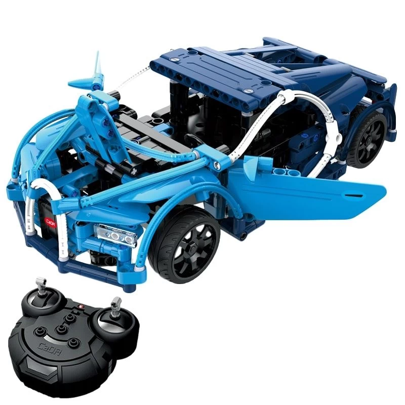 Bestuurbare Race Auto - Blauw 5 Bestuurbare Race Auto - Blauw - Afbeelding 3