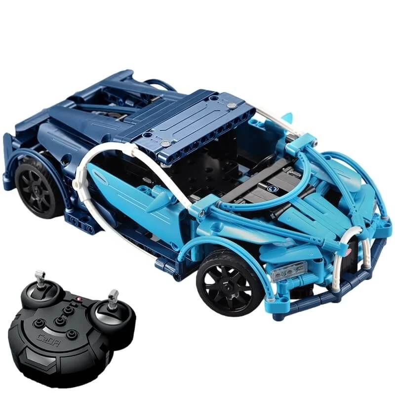 Bestuurbare Race Auto - Blauw 3 Bestuurbare Race Auto - Blauw