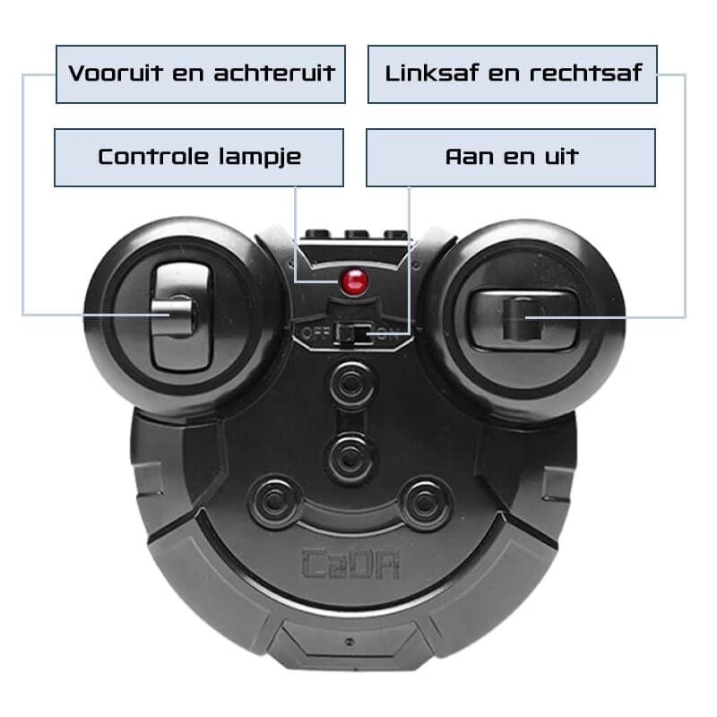 Bestuurbare RC Politieauto 7 Bestuurbare RC Politieauto - Afbeelding 5