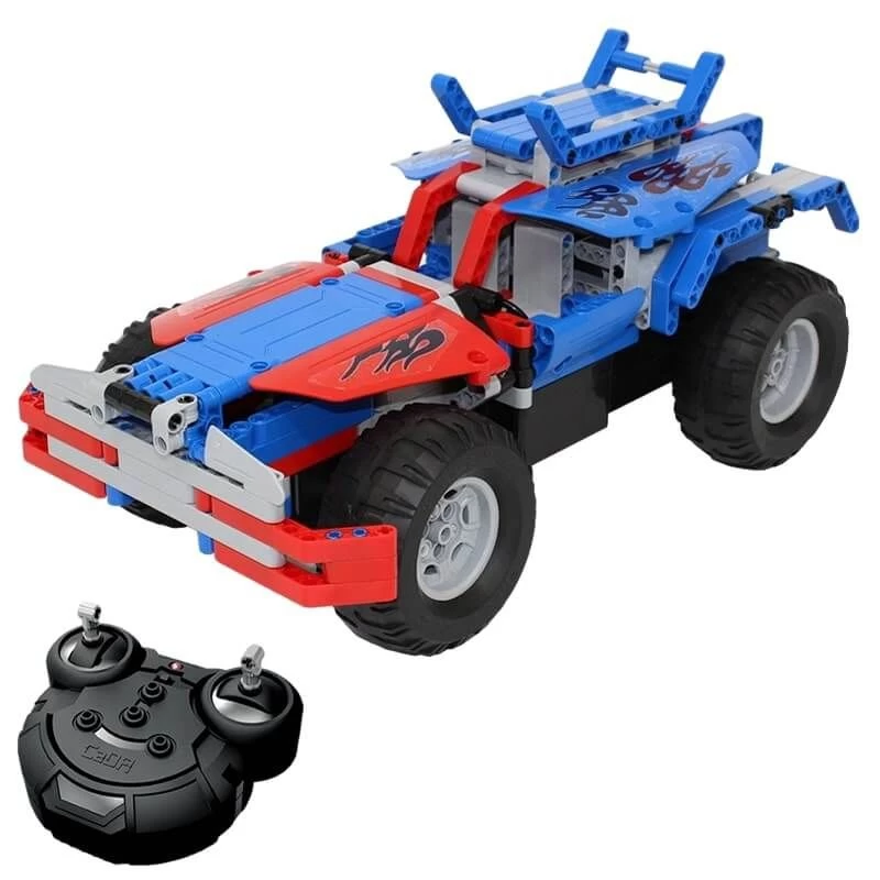 Bestuurbare RC Vrachtwagen - Blauw (2in1) 4 Bestuurbare RC Vrachtwagen - Blauw (2in1) - Afbeelding 2