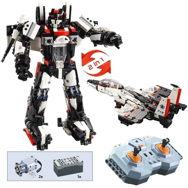 Bestuurbare Robot & Straaljager (2in1) 2 Bestuurbare Robot & Straaljager (2in1)