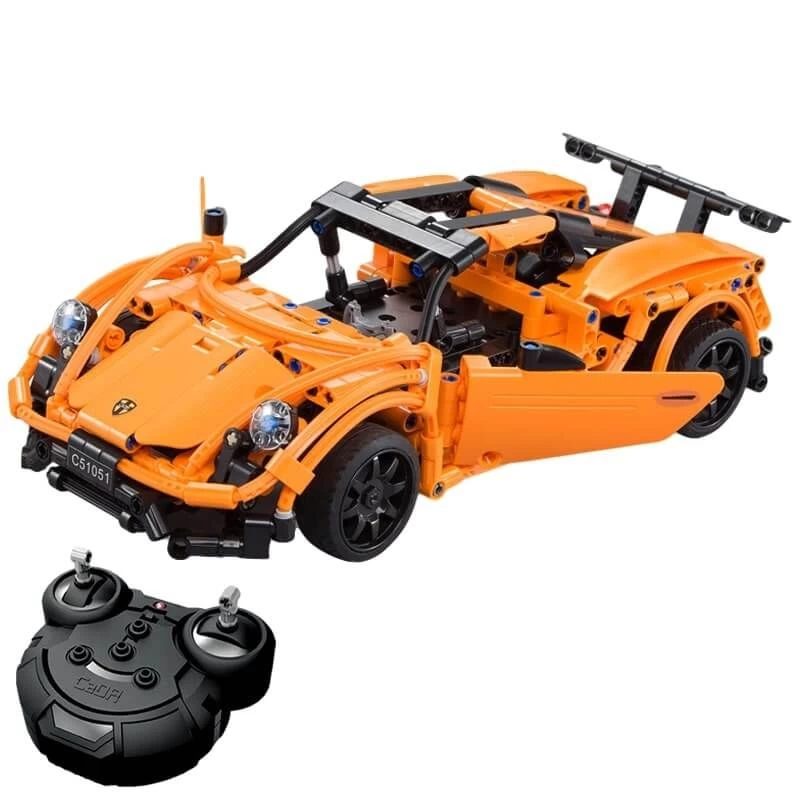 Bestuurbare Sportauto - Oranje 3 Bestuurbare Sportauto - Oranje