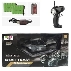 Gesloten RC Auto Camo Grijs + Extra Accu 11 Gesloten RC Auto Camo Grijs + Extra Accu -Goedkope Speelgoed gesloten rc auto camo grijs extra accu 4