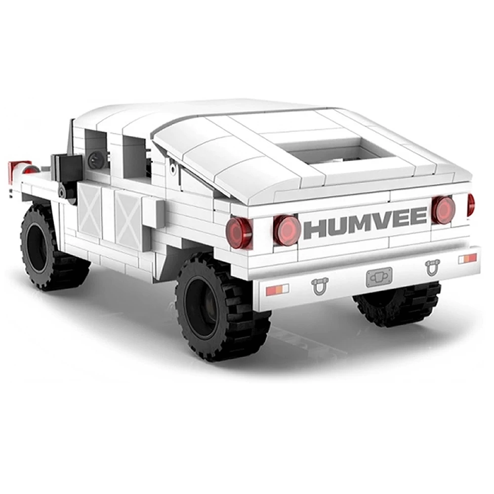 Humvee Off-Road Truck 1:24 4 Humvee Off-Road Truck 1:24 - Afbeelding 2