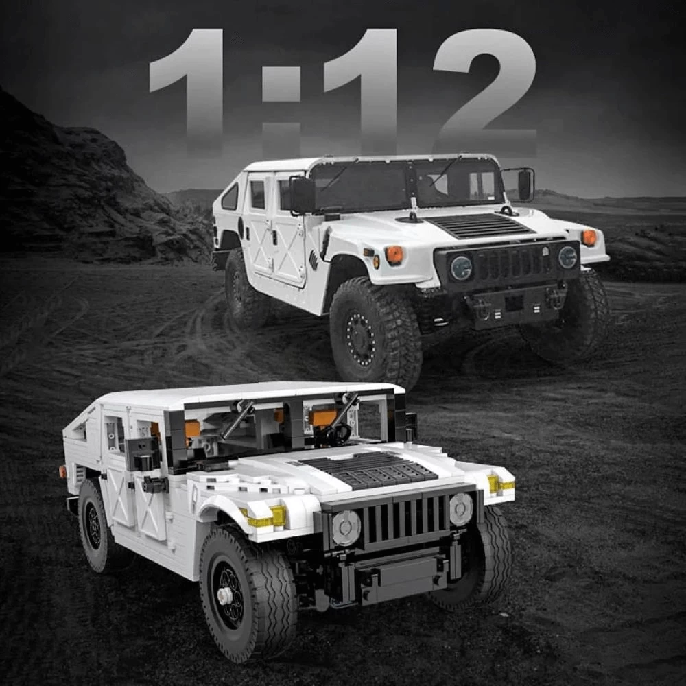 Humvee Offroad Truck 1:12 6 Humvee Offroad Truck 1:12 - Afbeelding 4