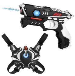 KidsTag Lasergame Set - 2 Laserguns + 2 Vesten - Blauw/zwart 12 KidsTag Lasergame Set - 2 Laserguns + 2 Vesten - Blauw/zwart -Goedkope Speelgoed kidstag lasergame set 2 laserguns 2 vesten blauw zwart 3