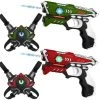 KidsTag Lasergame Set - 2 Laserguns + 2 Vesten - Rood/groen -Goedkope Speelgoed kidstag lasergame set 2 laserguns 2 vesten rood groen