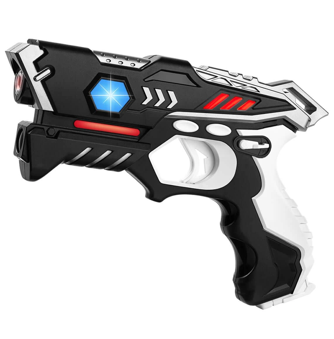 KidsTag Lasergame Set - 2 Laserguns + Targets - Zwart/Blauw 6 KidsTag Lasergame Set - 2 Laserguns + Targets - Zwart/Blauw - Afbeelding 4