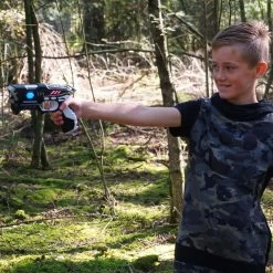 KidsTag Lasergame Set - 2 Laserpistolen Zwart/blauw -Goedkope Speelgoed kidstag lasergame set 2 laserpistolen zwart blauw 5