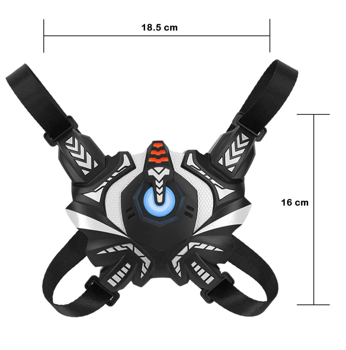 KidsTag Lasergame Set - 4 Laserguns + 4 Vesten - Blauw/Zwart 8 KidsTag Lasergame Set - 4 Laserguns + 4 Vesten - Blauw/Zwart - Afbeelding 6