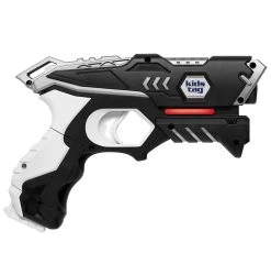 KidsTag Lasergame Set - 4 Laserguns Regenboog + 2 Targets -Goedkope Speelgoed kidstag lasergame set 4 laserguns regenboog 2 targets 5
