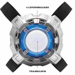 KidsTag Lasergame Set - 4 Laserguns Zwart/blauw + 4 Vesten -Goedkope Speelgoed kidstag lasergame set 4 laserguns zwart blauw 4 vesten 5