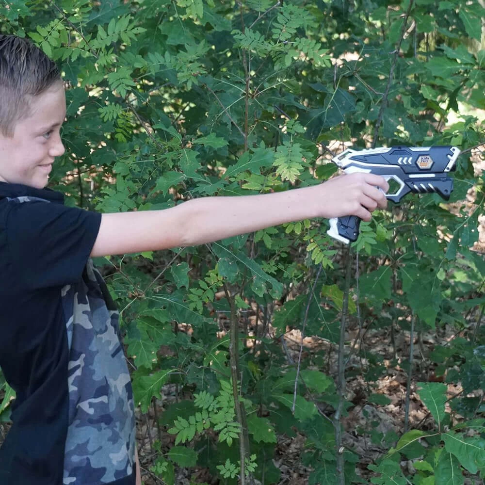 KidsTag Lasergame Set - 4 Laserguns Zwart/blauw 9 KidsTag Lasergame Set - 4 Laserguns Zwart/blauw - Afbeelding 7