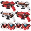 KidsTag Plus Lasergame Set - 4x Lasergun + 4x Waterdamp Vest 1 KidsTag Plus Lasergame Set - 4x Lasergun + 4x Waterdamp Vest -Goedkope Speelgoed kidstag plus lasergame set 4x lasergun 4x waterdamp vest