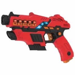 KidsTag Plus Lasergame Set - 4x Lasergun + 4x Waterdamp Vest -Goedkope Speelgoed kidstag plus lasergame set 4x lasergun 4x waterdamp vest 2