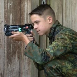 Light Battle Active Camo Laserguns - 2 Pistolen Groen/Grijs -Goedkope Speelgoed light battle active camo laserguns 2 pistolen groen grijs 7