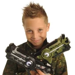 Light Battle Active Camo Laserguns Groen/Grijs + 2 Targets -Goedkope Speelgoed light battle active camo laserguns groen grijs 2 targets 8