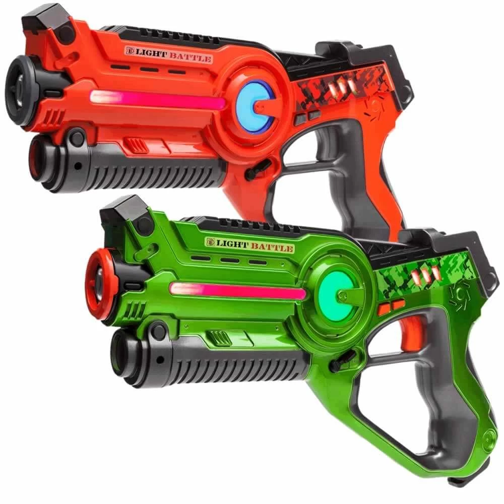 Light Battle Active Lasergame Laserguns - Groen/Oranje 3 Light Battle Active Lasergame Laserguns - Groen/Oranje
